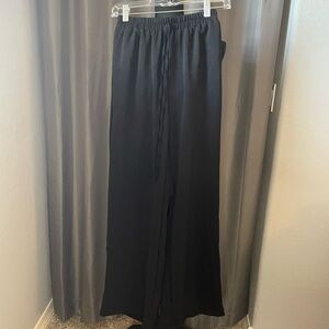 173. Shein Elastic Waist Black Trousers, Size XS, EUC